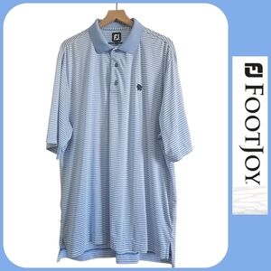 FOOTJOY MEN'S MULTI-STRIPE POLO GOLF SHIRT